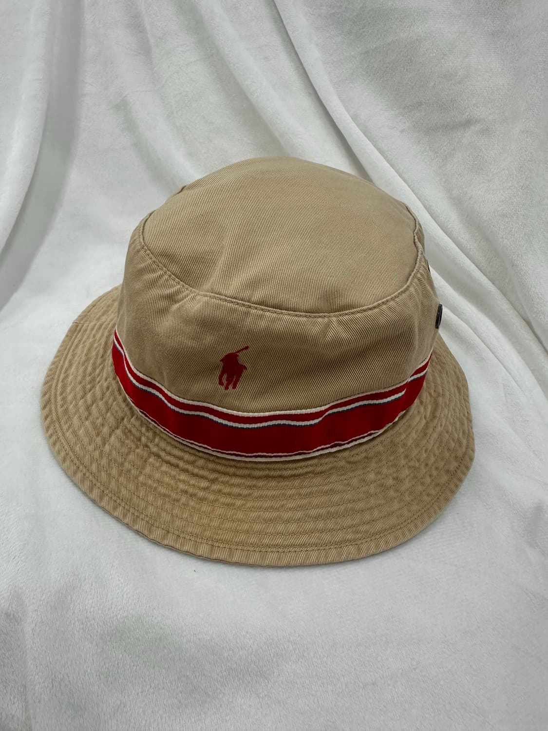 (S-M)폴로 버킷햇 베이지 상품이미지1