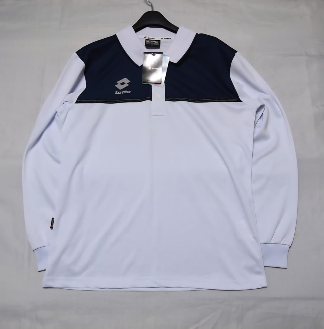 로또 반팔 카라티 90 (네이비/화이트) 상품이미지2