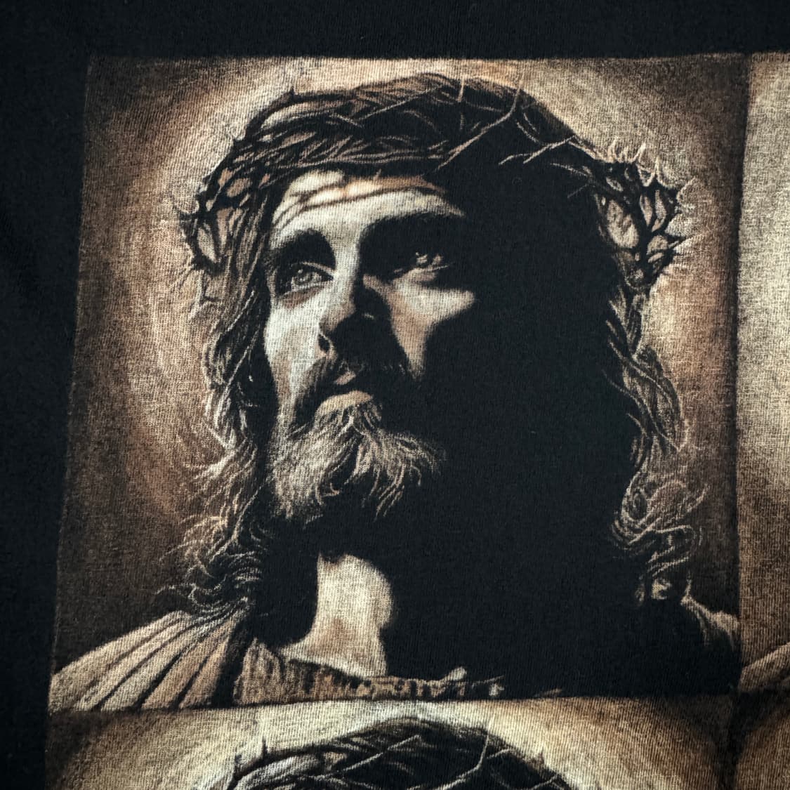 빈티지 Jesus Andy Warhol Style 지저스 티셔츠 상품이미지5