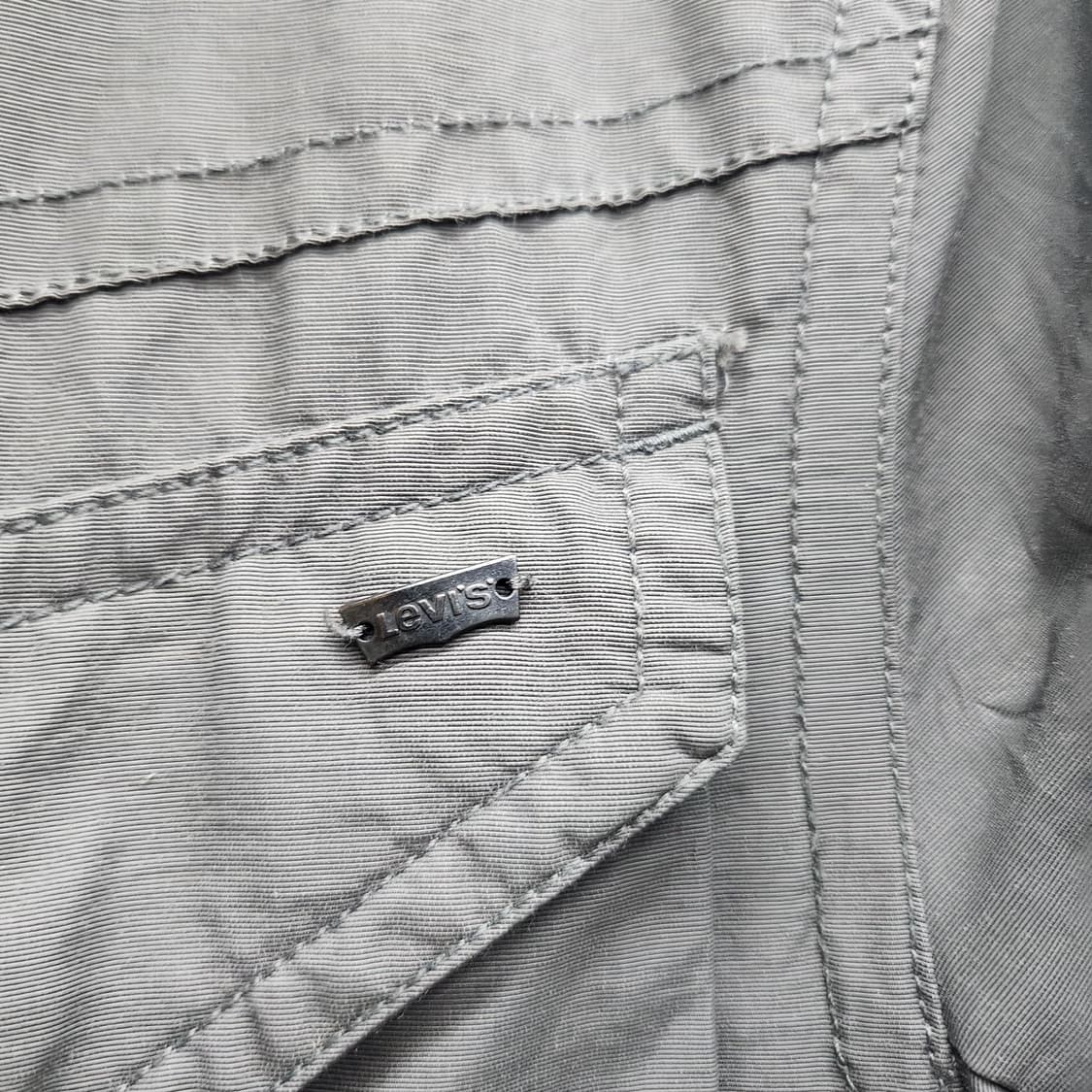 리바이스 로고와펜 유틸리티 필드자켓 S(M) 상품이미지3
