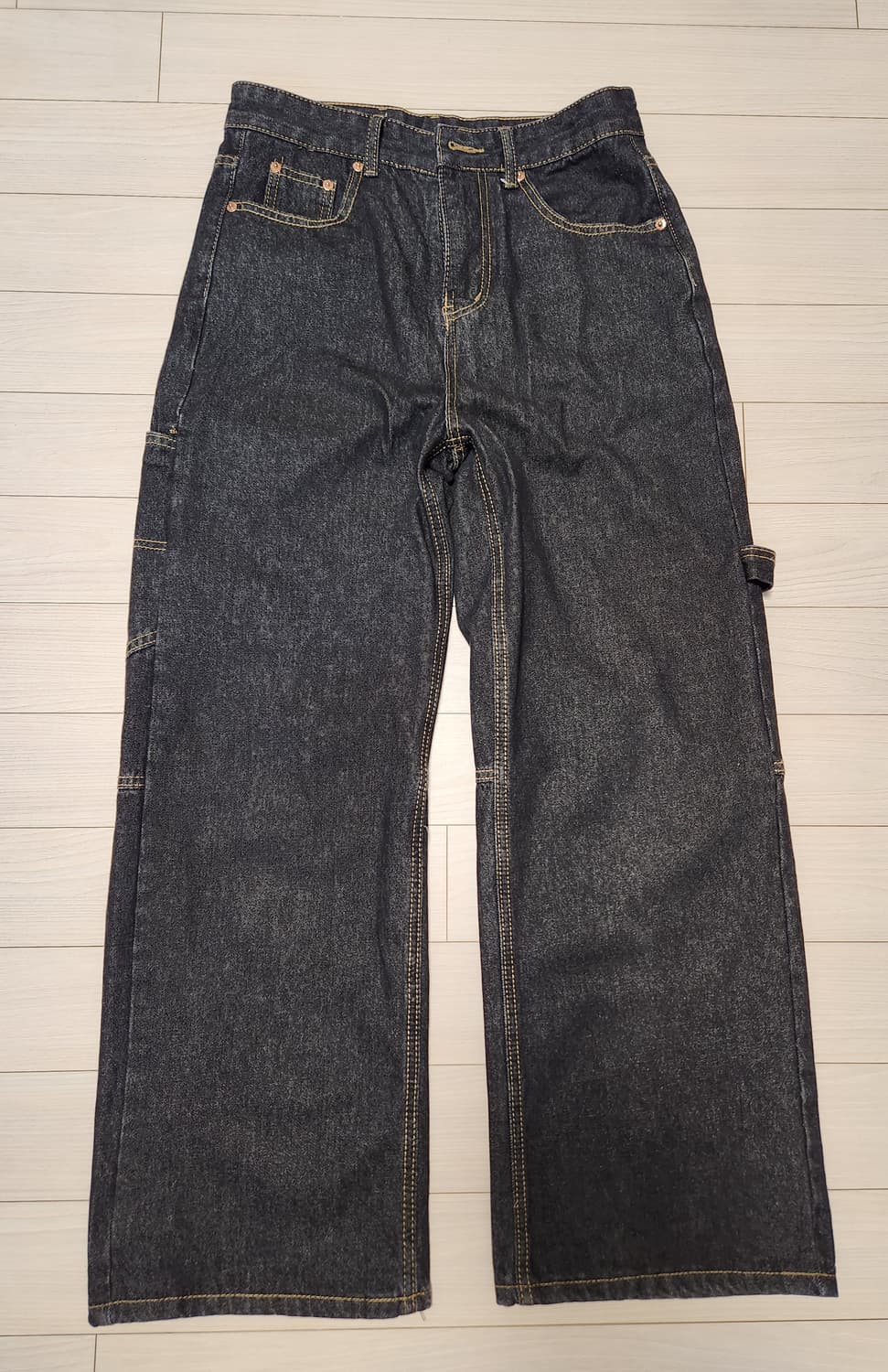 유니온잭 와이드청바지 상품이미지2