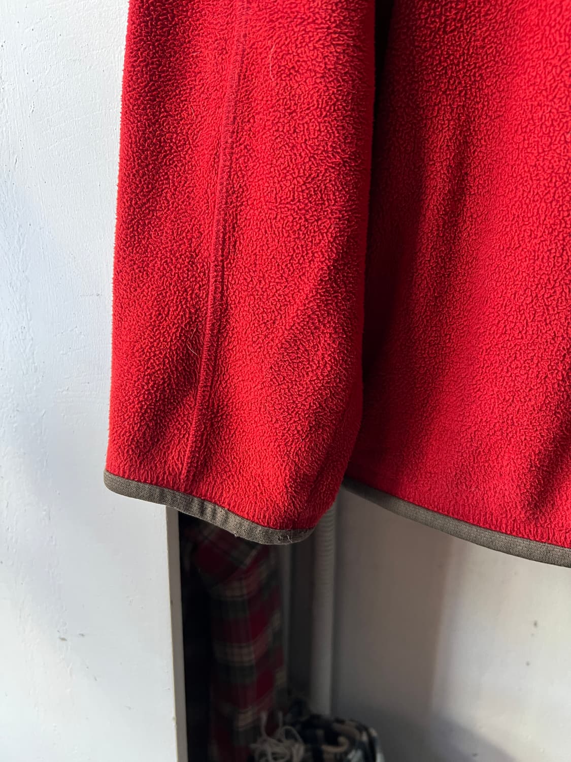 [2XL]파타고니아 레드 집업 플리스 자켓 상품이미지5