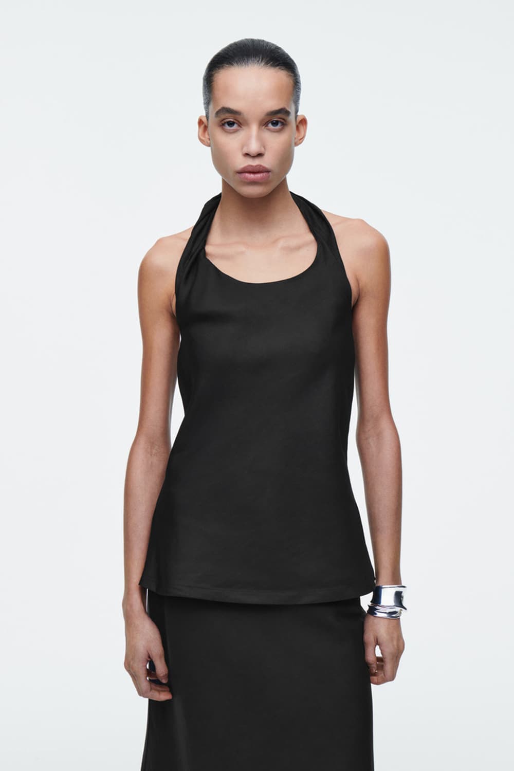 트위스트 디테일 리넨 블렌드 탑 32 상품이미지1