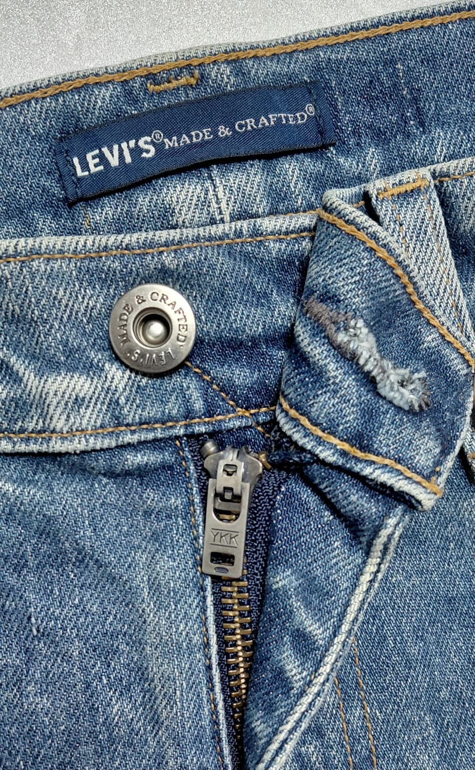 [W32] 리바이스 메이드앤크래프티드(LMC) 502 셀비지 데님 상품이미지6