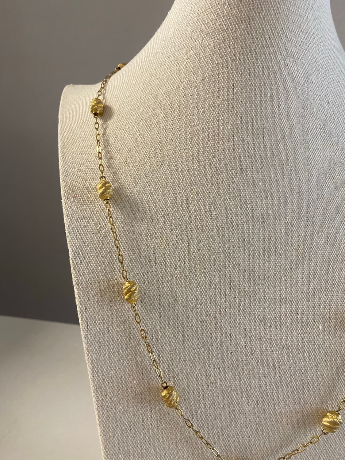 영국 빈티지 골드볼 becook london 목걸이 상품이미지4