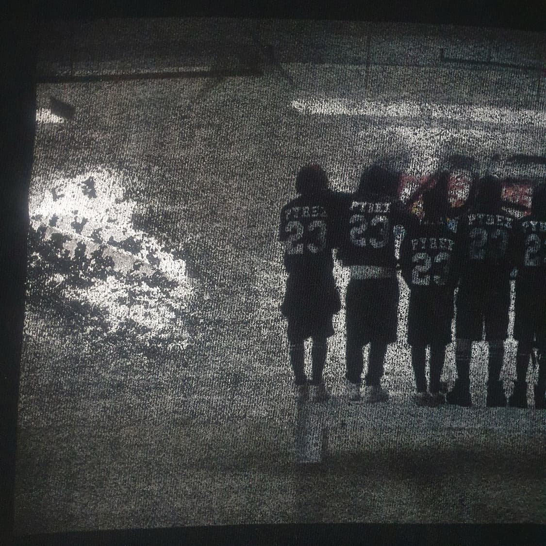 오프화이트 버질아블로 MCA 파이렉스 프린트 오버사이즈 후드티 상품이미지3