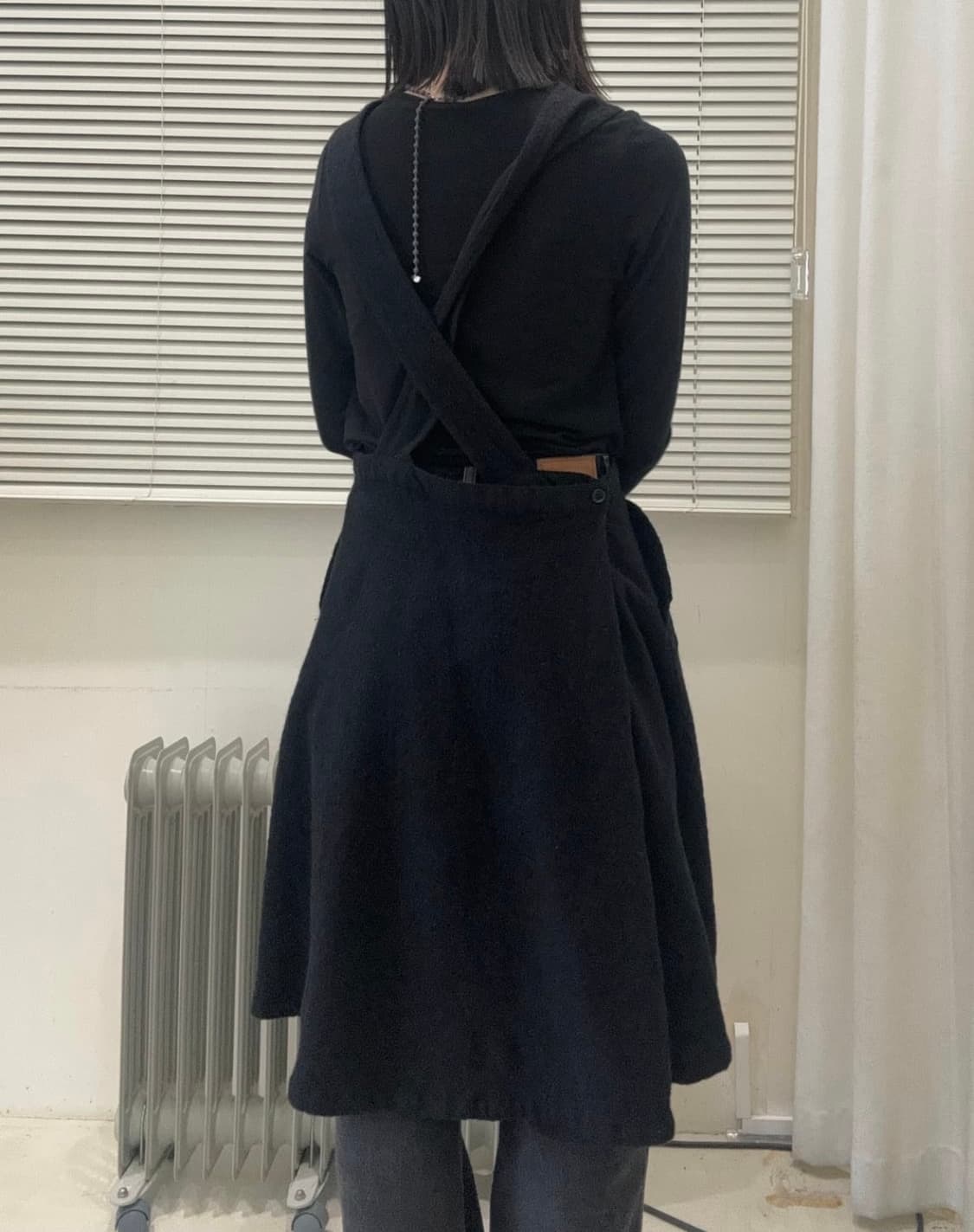 꼼데가르송 에이프런 원피스 상품이미지2