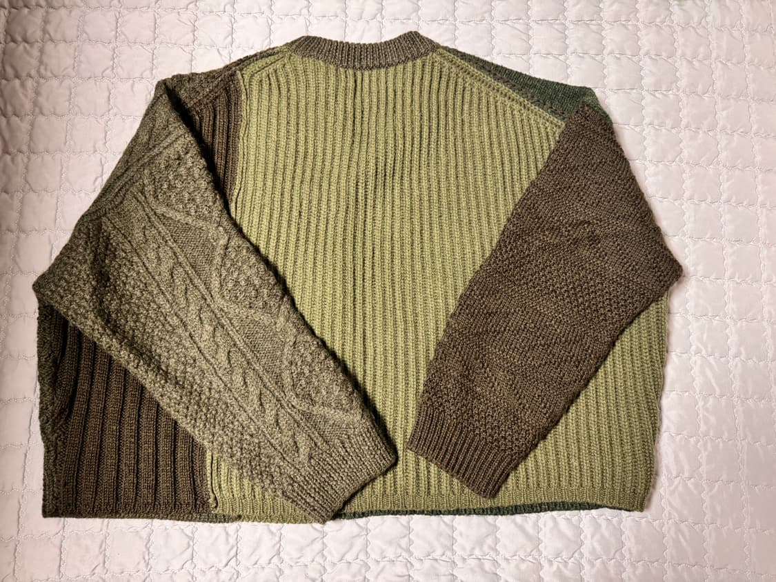 아크네 스튜디오 패치워크 풀오버 니트 상품이미지2