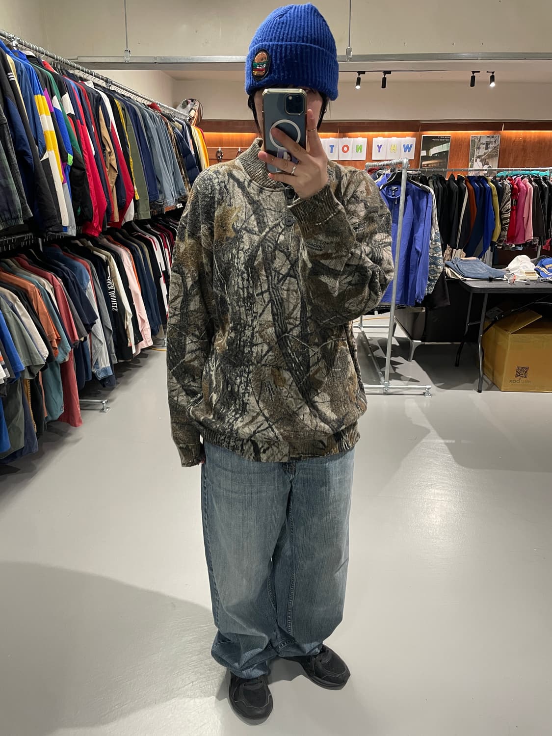 빈티지 리얼트리 니트 상품이미지3