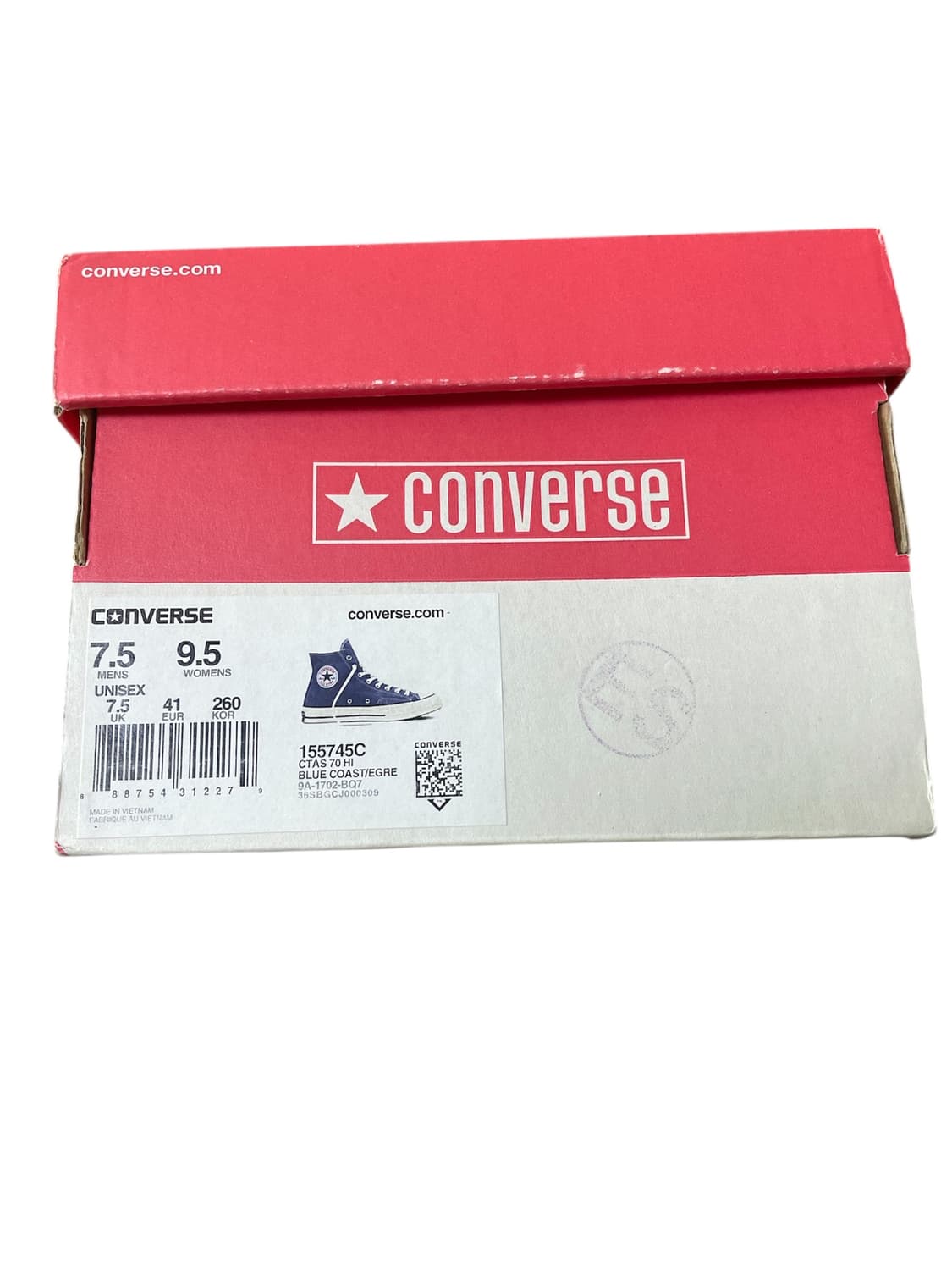 빈티지 컨버스 척테일러 70s 블루코스트 상품이미지4