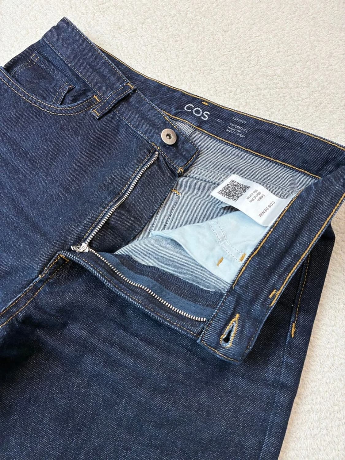 코스 COS 테이퍼드핏 데님 팬츠 PN6192 상품이미지3