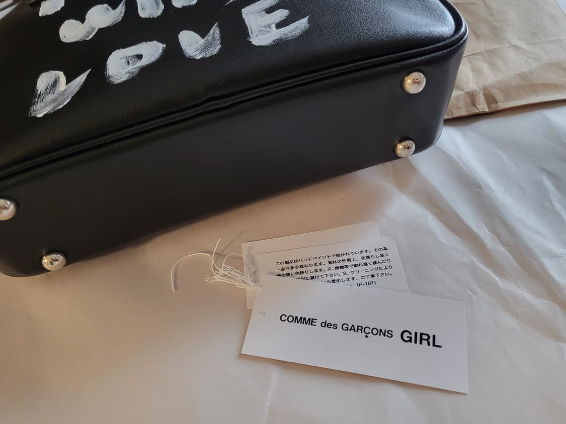 꼼데가르송 걸 페인트백 상품이미지8