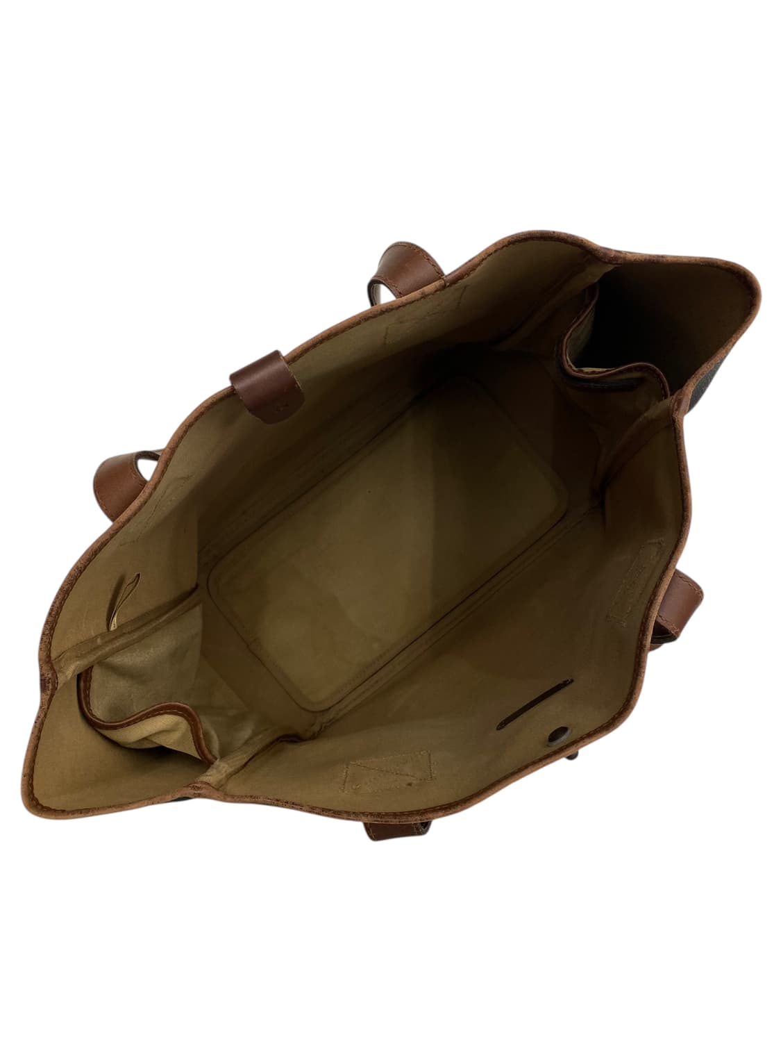 폴로 랄프로렌 90s 그린체크 쇼퍼백 상품이미지3