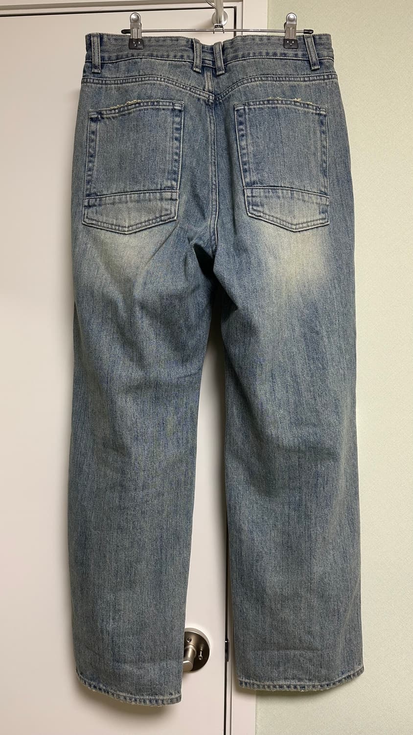 Drape Denim Pants Light Blue 상품이미지2