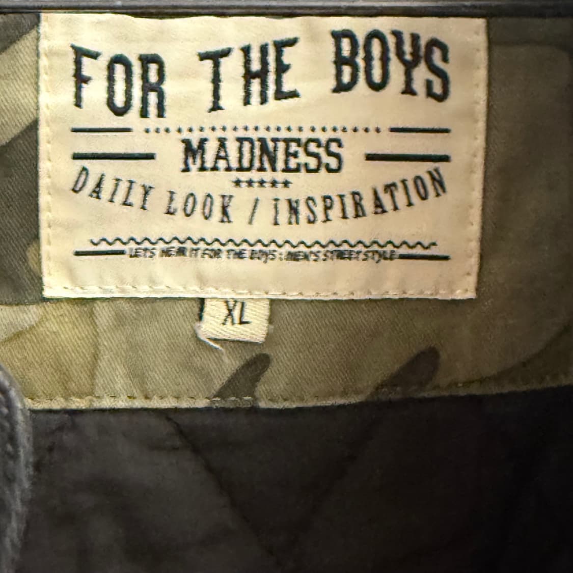 더 매드니스 HIGH WAY MA-1 / BLACK XL 상품이미지2