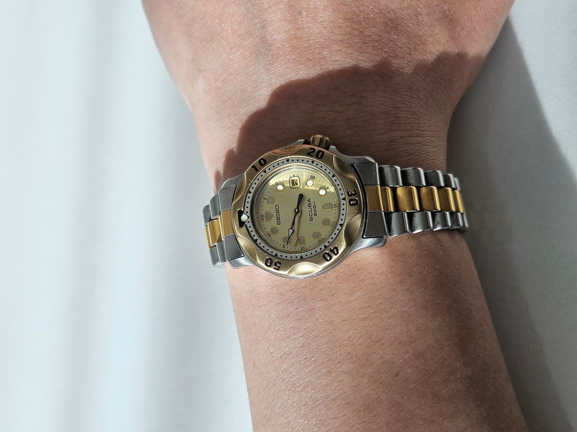 빈티지 세이코 금장 스쿠바 상품이미지2