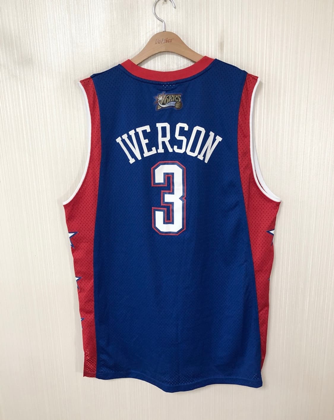 NBA 리복 76ERS 올스타유니폼 L #3 아이버슨10주년 한정유니폼 상품이미지8