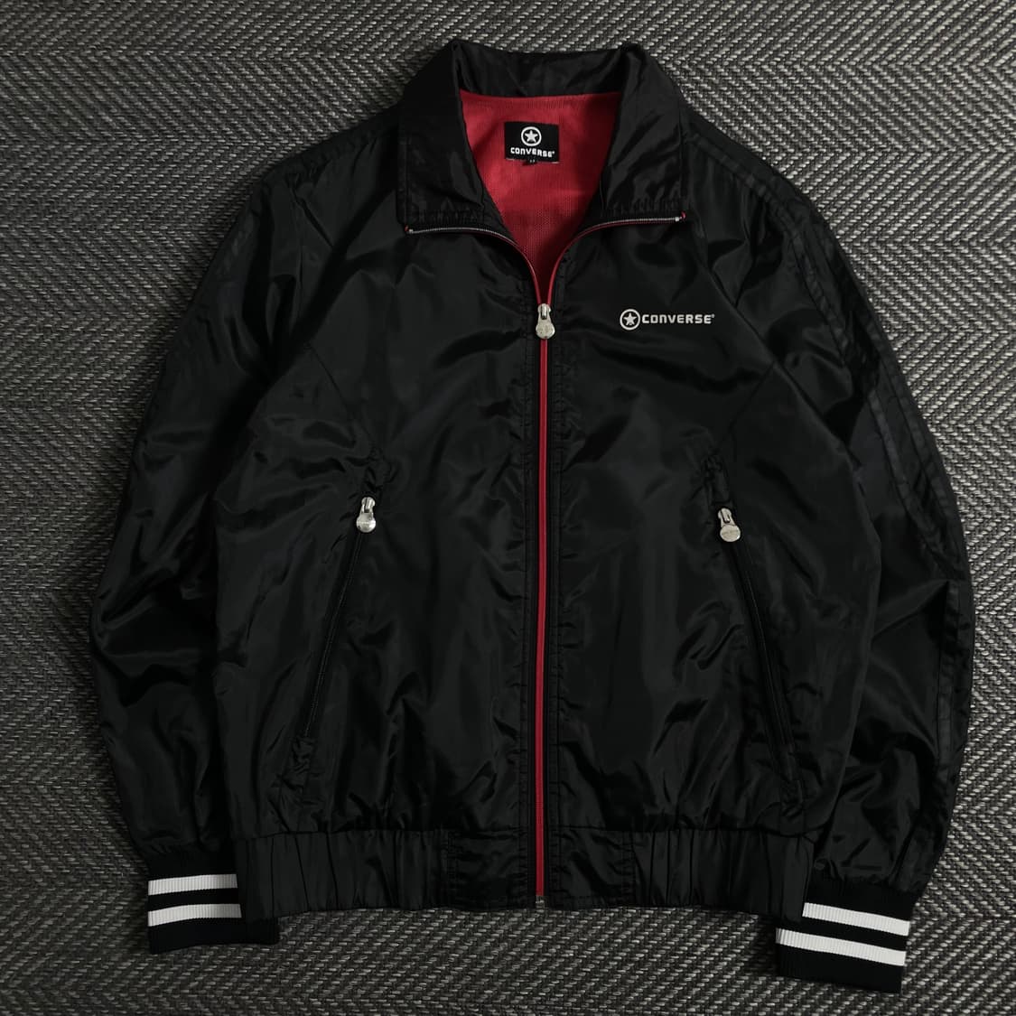 00s 컨버스 올드스쿨 디테일 우븐 트랙 자켓o 3833 상품이미지1