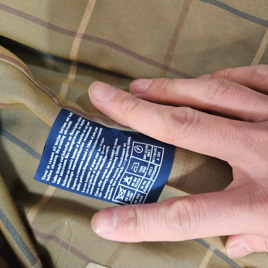 버버리(Burberry) 빈티지 오리지널 라글란 벨티드 트렌치코트 상품이미지10