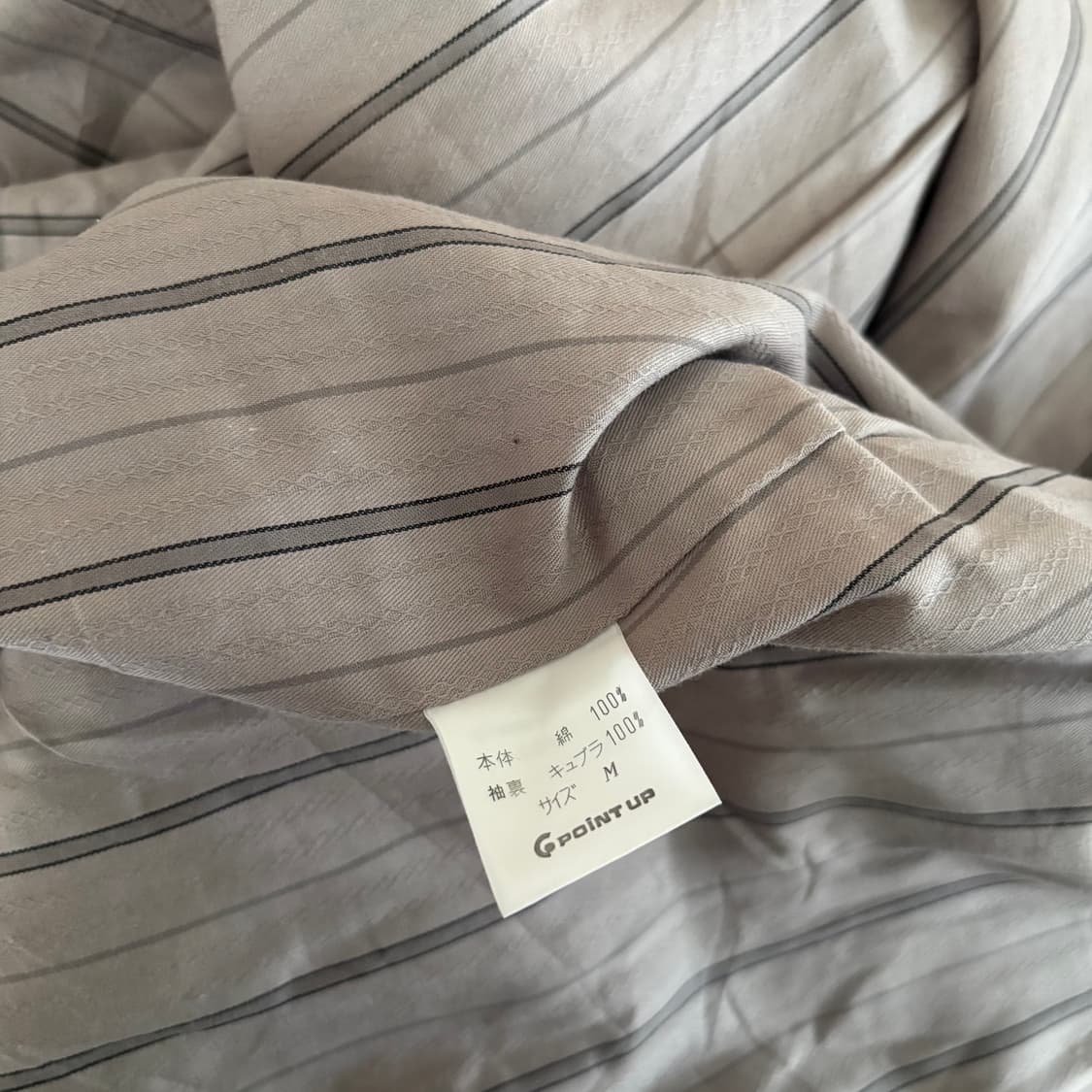 HAI SPORTING GEAR 그레이 코듀로이 & 스웻 믹스 자켓 상품이미지10