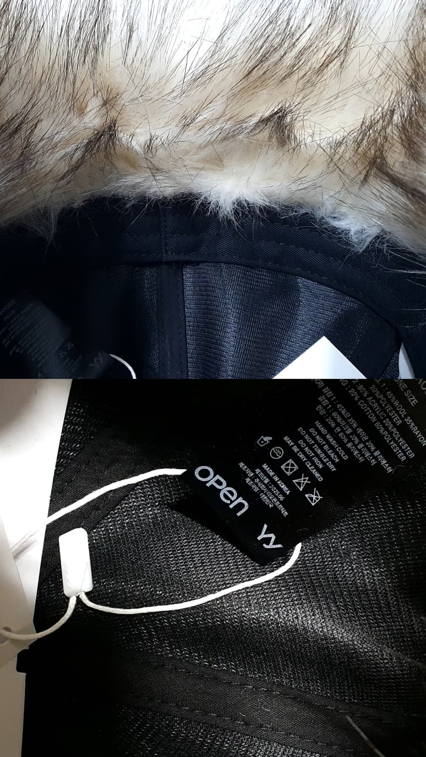 그레이 크림베이지 오픈와이와이 포우퍼 이어프랩 이어플랩 캡 볼캡 모자 상품이미지8