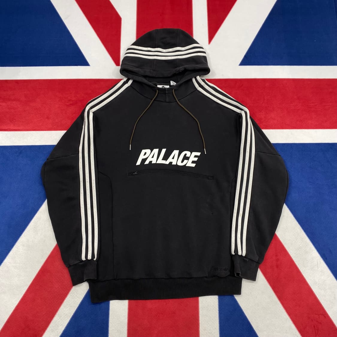 팔라스 아디다스 테리후드티 L 실측 XL -2XL  상품이미지1