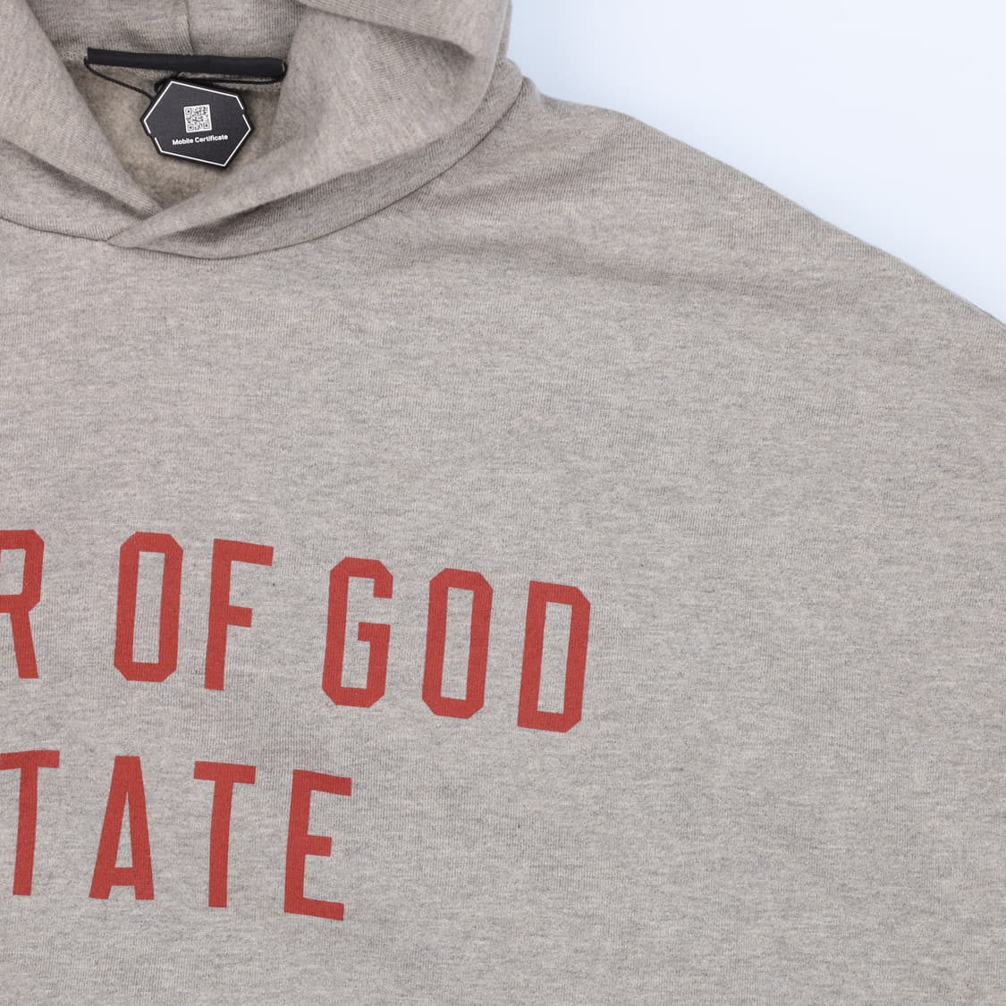 [XL] 새상품 피어오브갓 에센셜 스테이트 후드 (크림택) 0119H1 상품이미지4