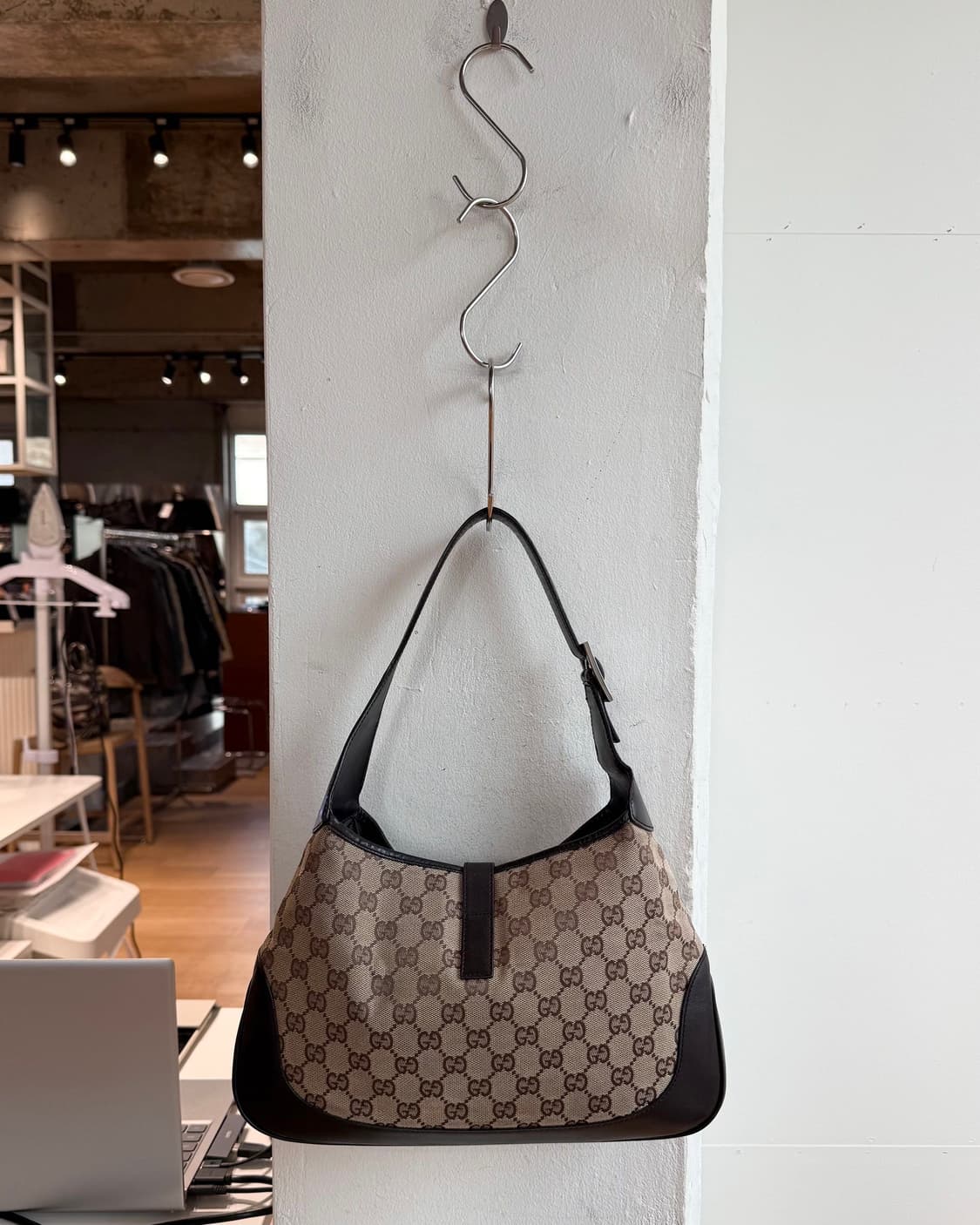 구찌 브라운 재키 숄더백  상품이미지5