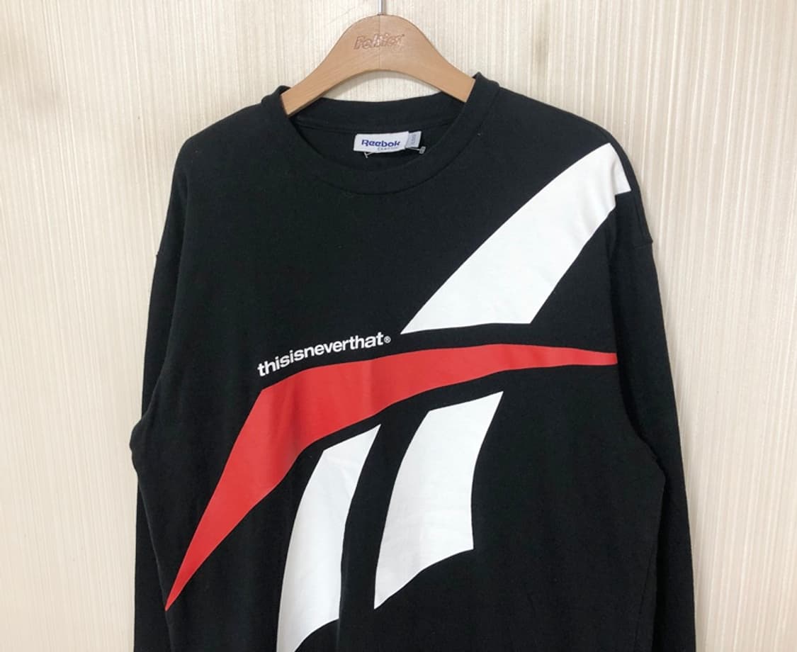 리복X디스이즈네버댓 롱슬리브 티셔츠 XL(105) 상품이미지6