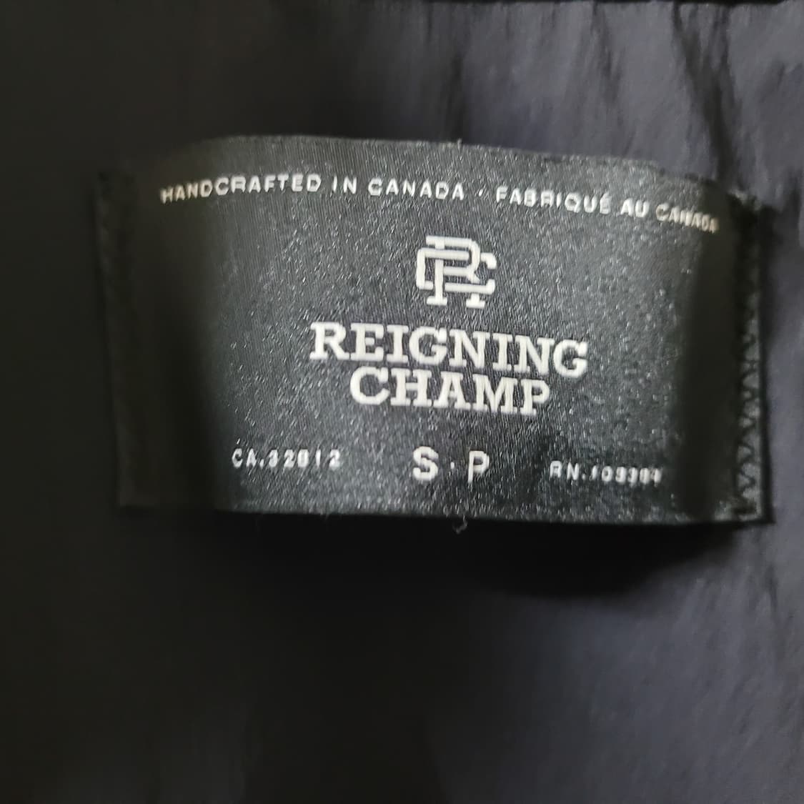 REIGNING CHAMP 레이닝 챔프 네이비 립스탑 집업 자켓 S사이즈 상품이미지9