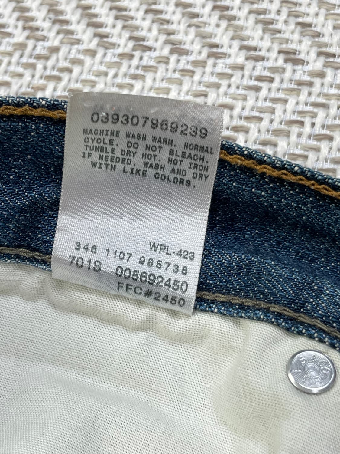 리바이스 569 데님팬츠 32x32 루즈 스트레이트 상품이미지5