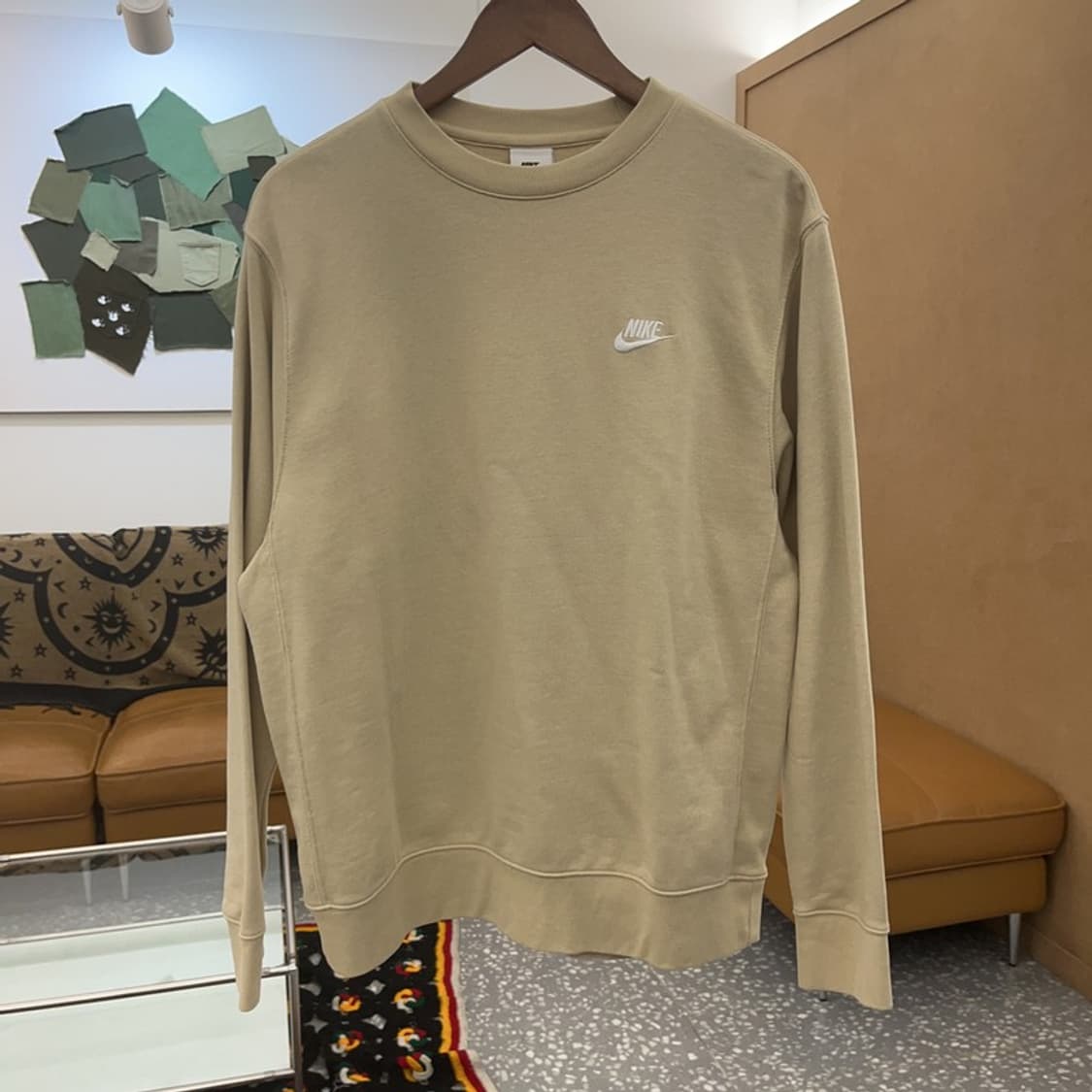 나이키 NSW 클럽 프렌치 테리 크루 맨투맨 L C08048 상품이미지3