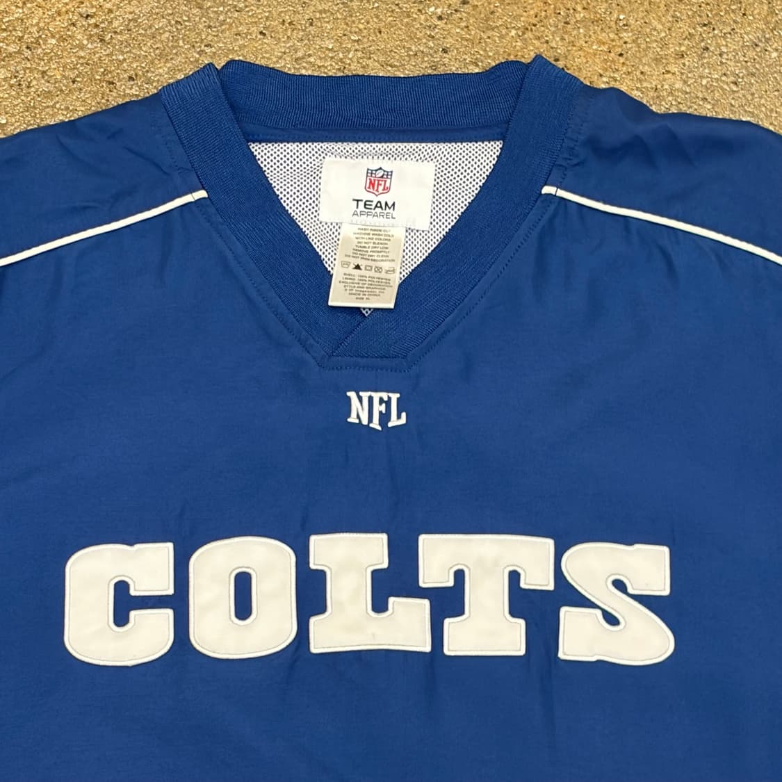 00s 미국 빈티지 NFL 콜트 풀오버 바람막이 상품이미지5