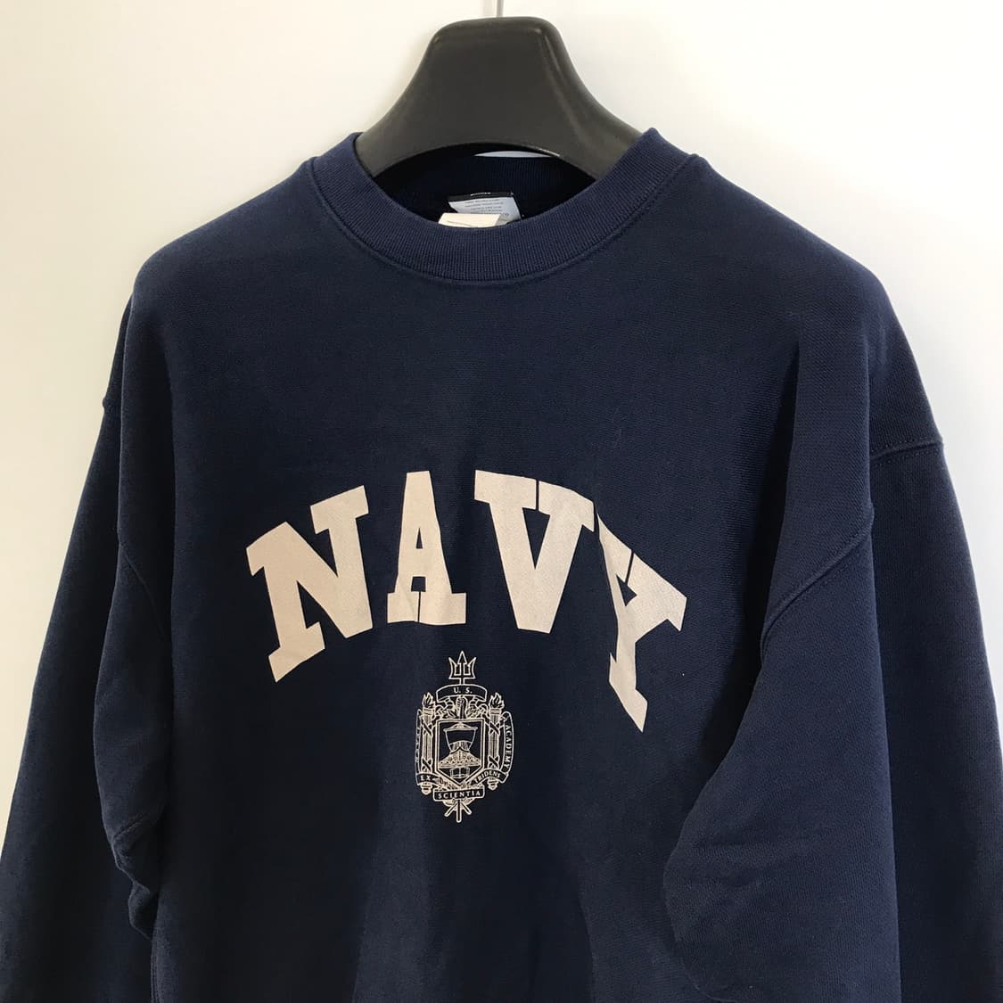 아웃스탠딩 헤비웨이트 NAVY 스웻셔츠 [S] 상품이미지2
