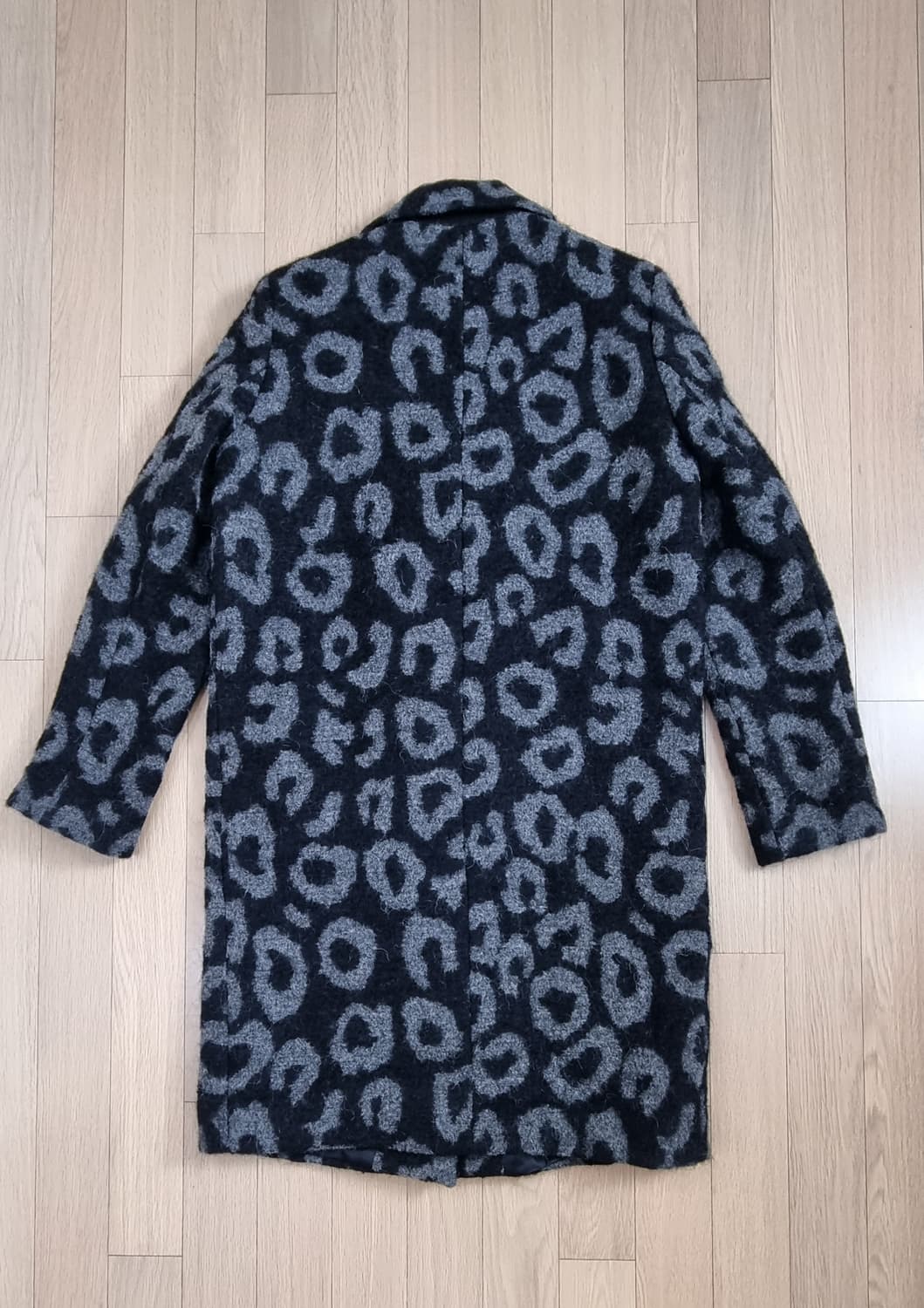 산드로 레오파드 울,모헤어 코트 M _ 여성 상품이미지6