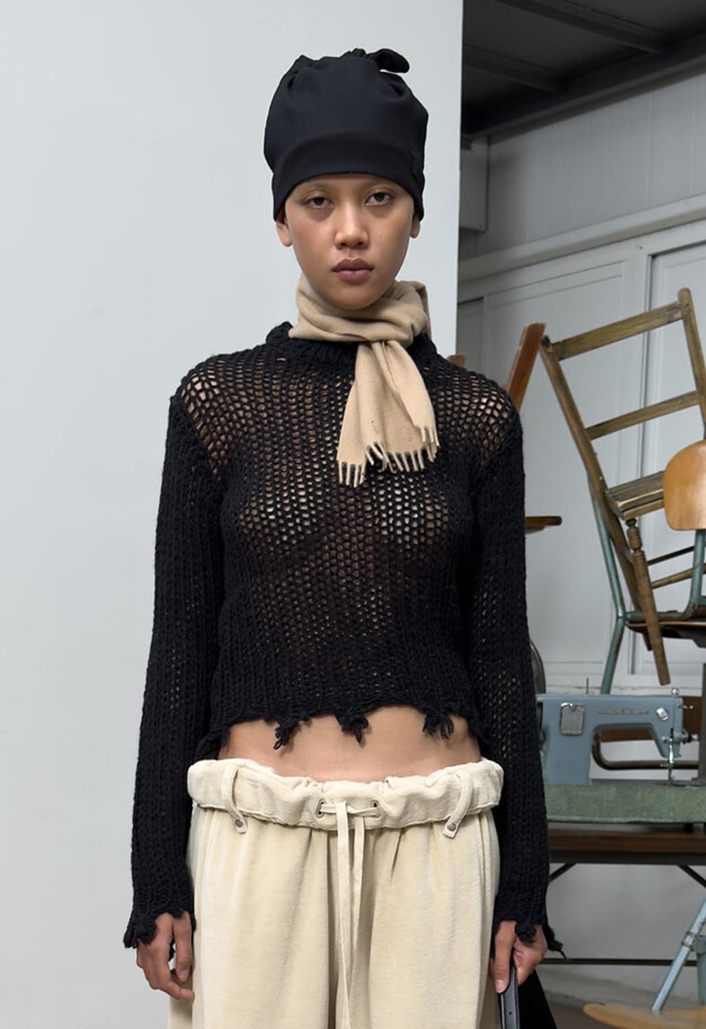 오픈와이와이 와이어 비니 wire beanie 상품이미지2