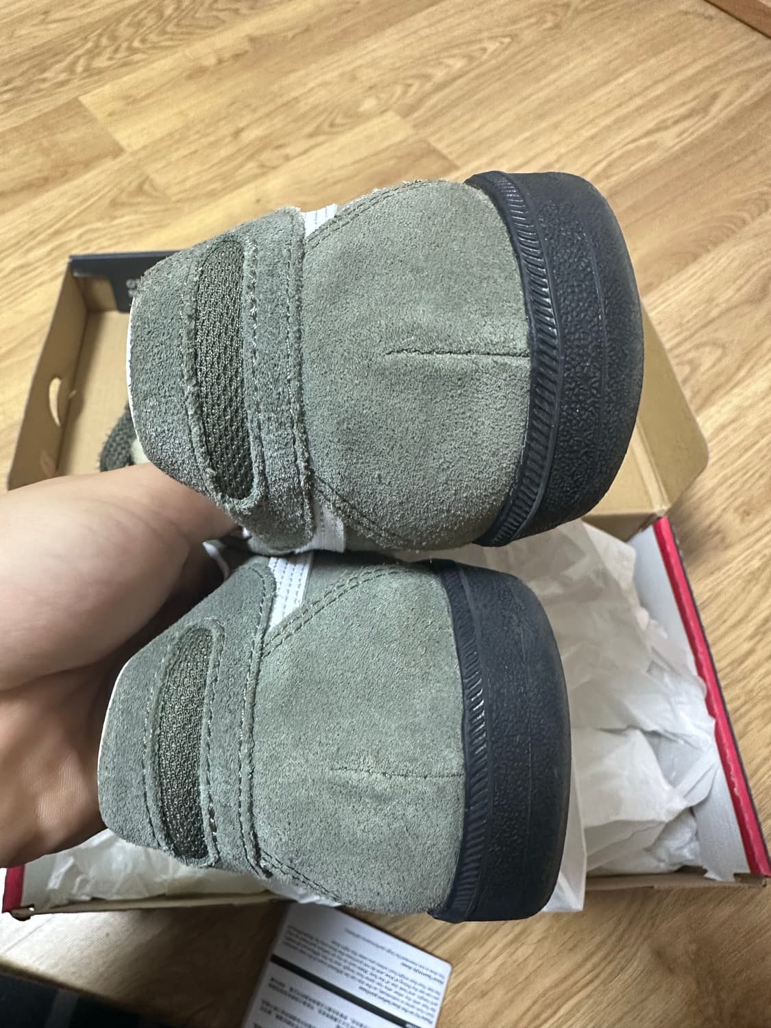 오니츠카 타이거 토쿠텐 번트 그린 252.5 상품이미지4