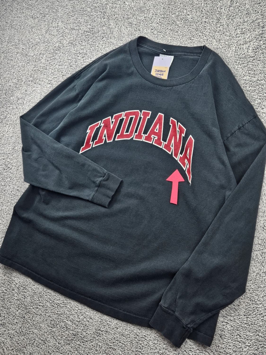 빈티지 인디애나 프린팅 싱글스티치 롱슬리브 ( XL ) / 11655 상품이미지4