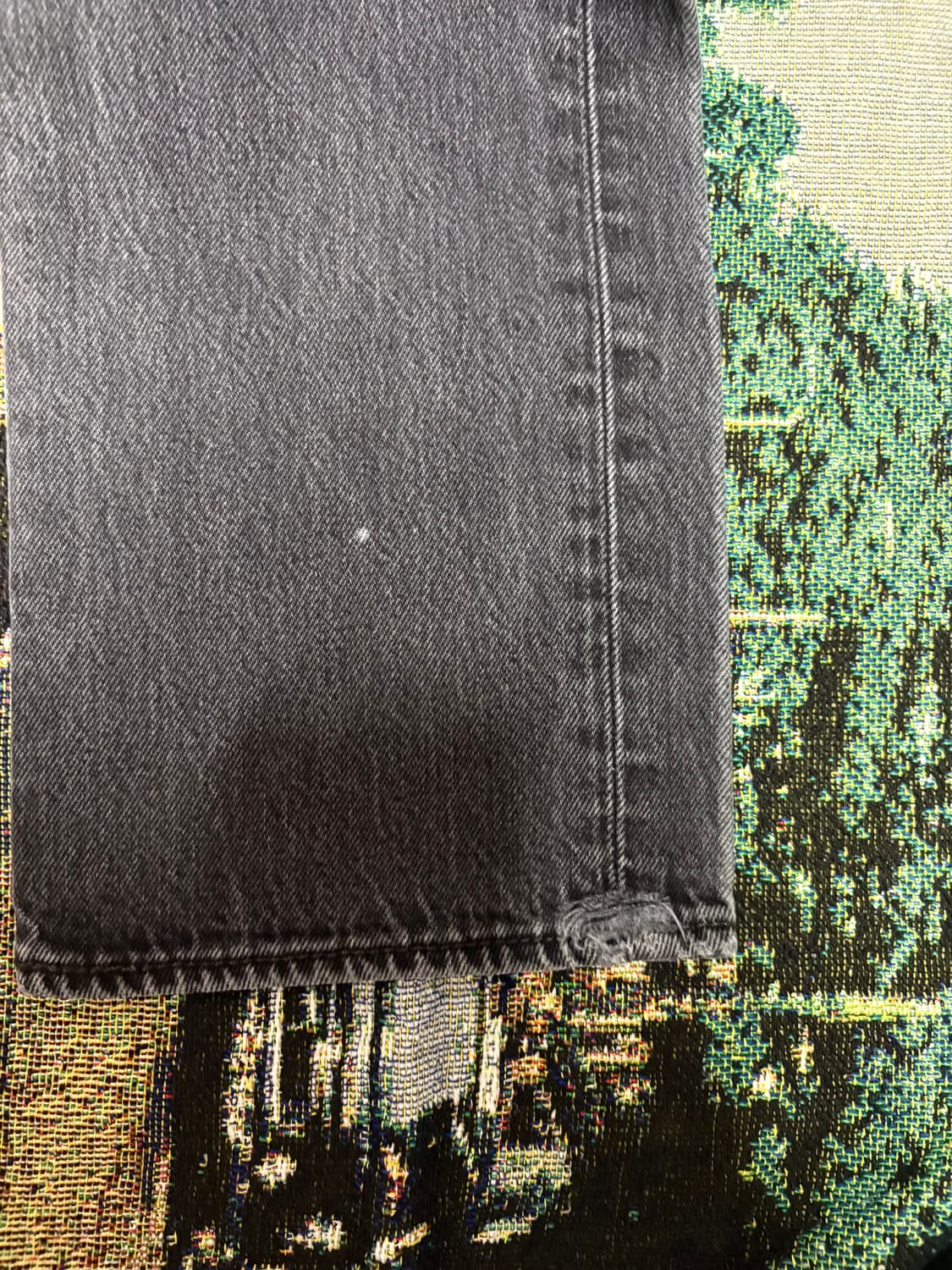[32x34] Levis 501 Denim Pants Black 상품이미지3