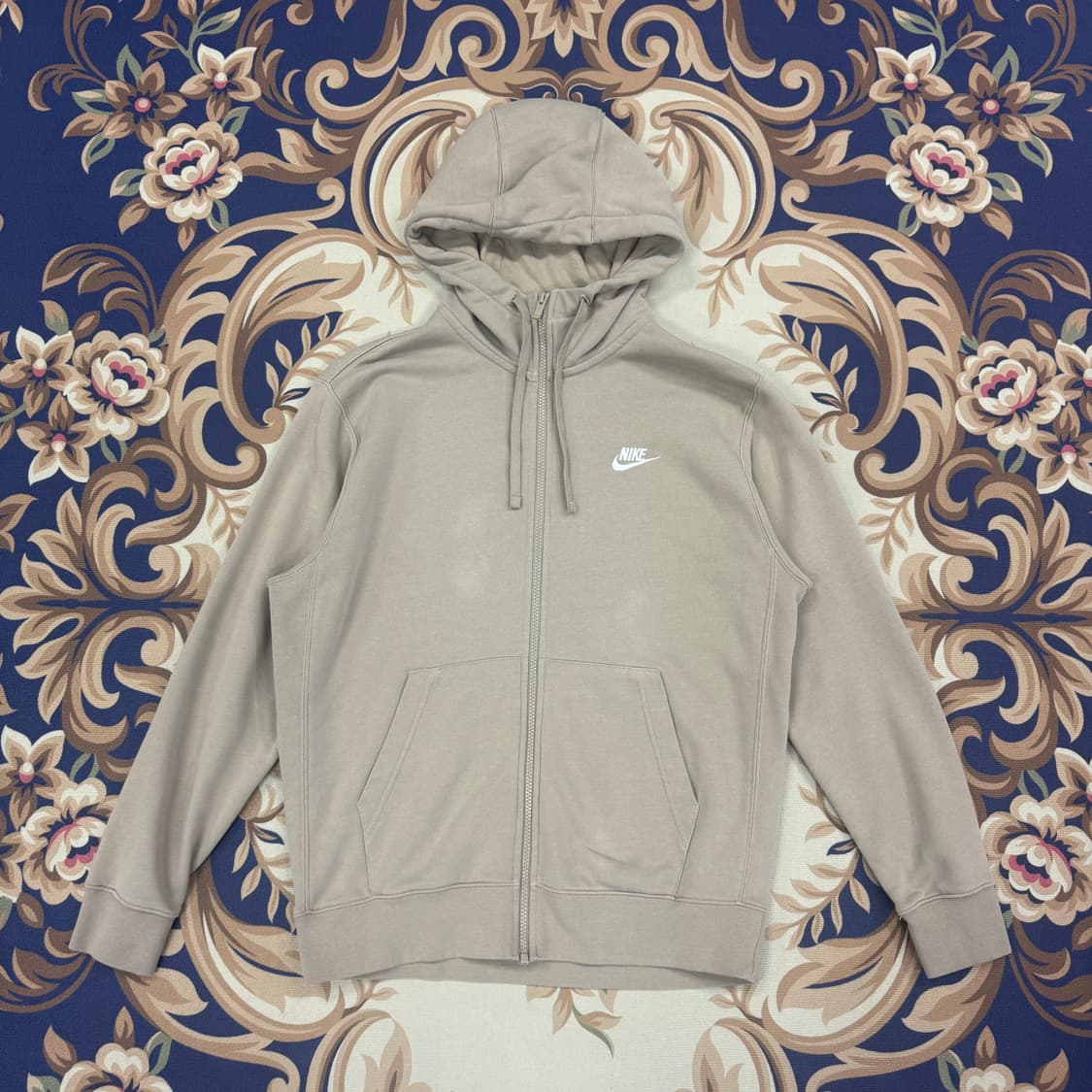 (L)나이키 Nike 클럽 후드티셔츠(베이지) 상품이미지1