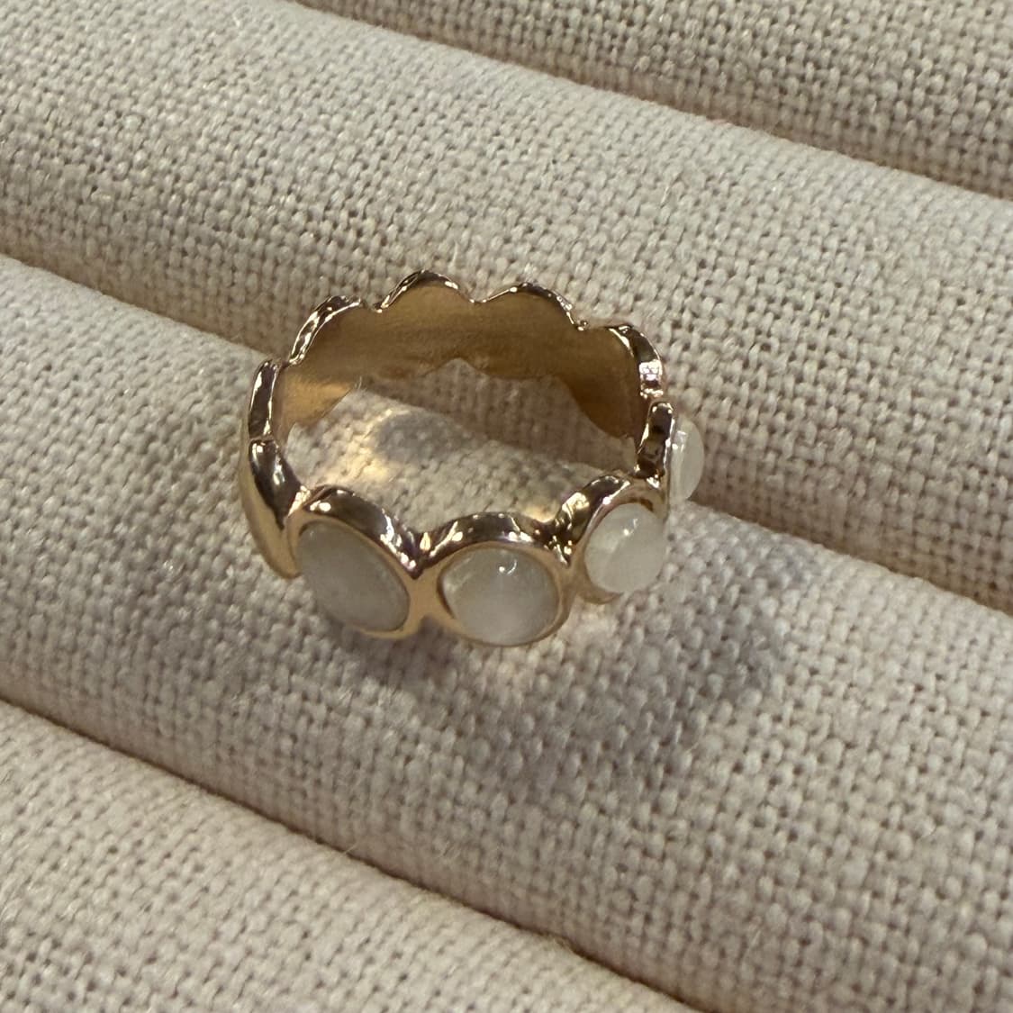 새상품 여성 신주 은도금 에그 반지 상품이미지2