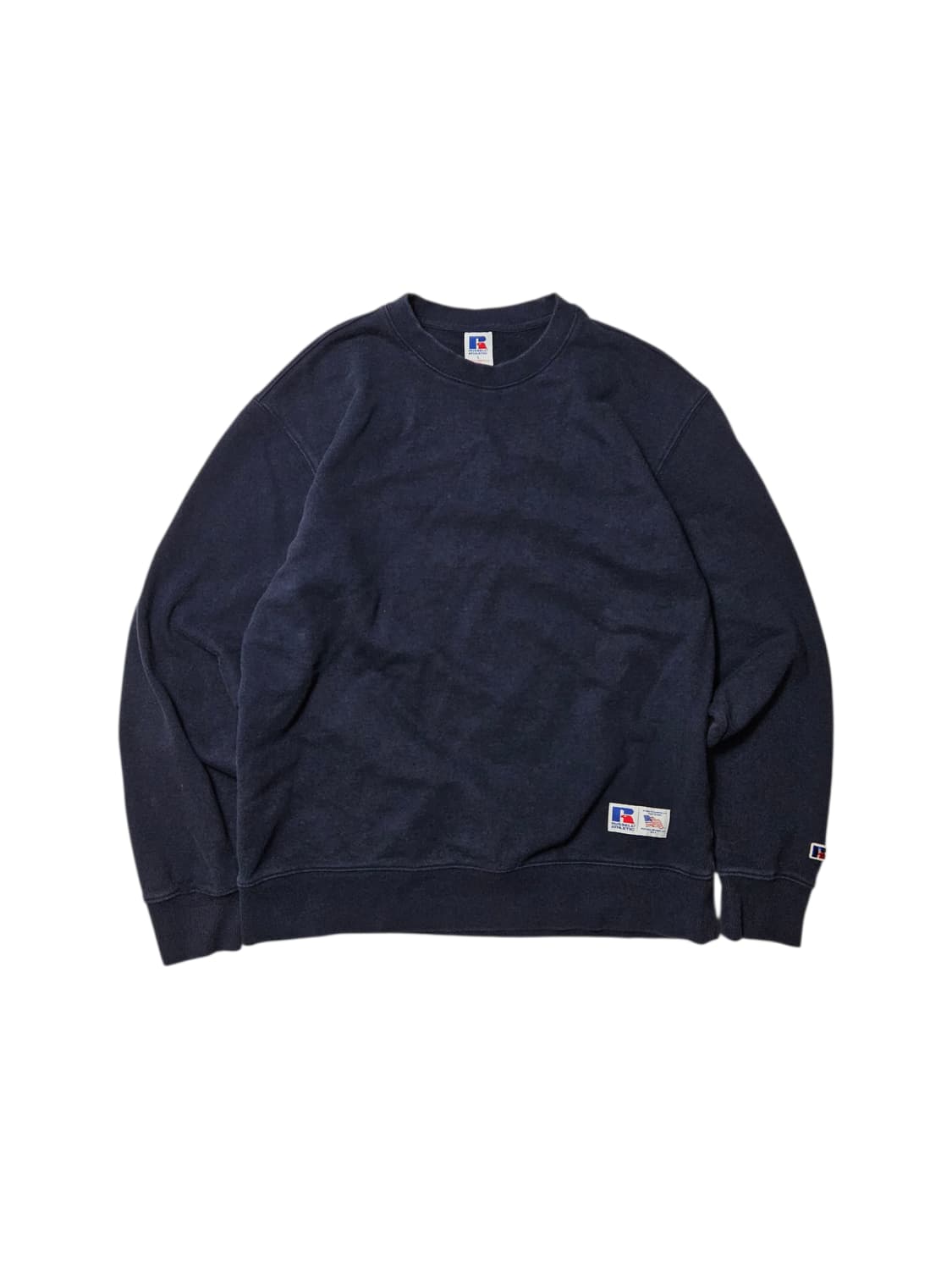 빈티지 러셀 Russell 무지 맨투맨 블랭크 L 상품이미지1