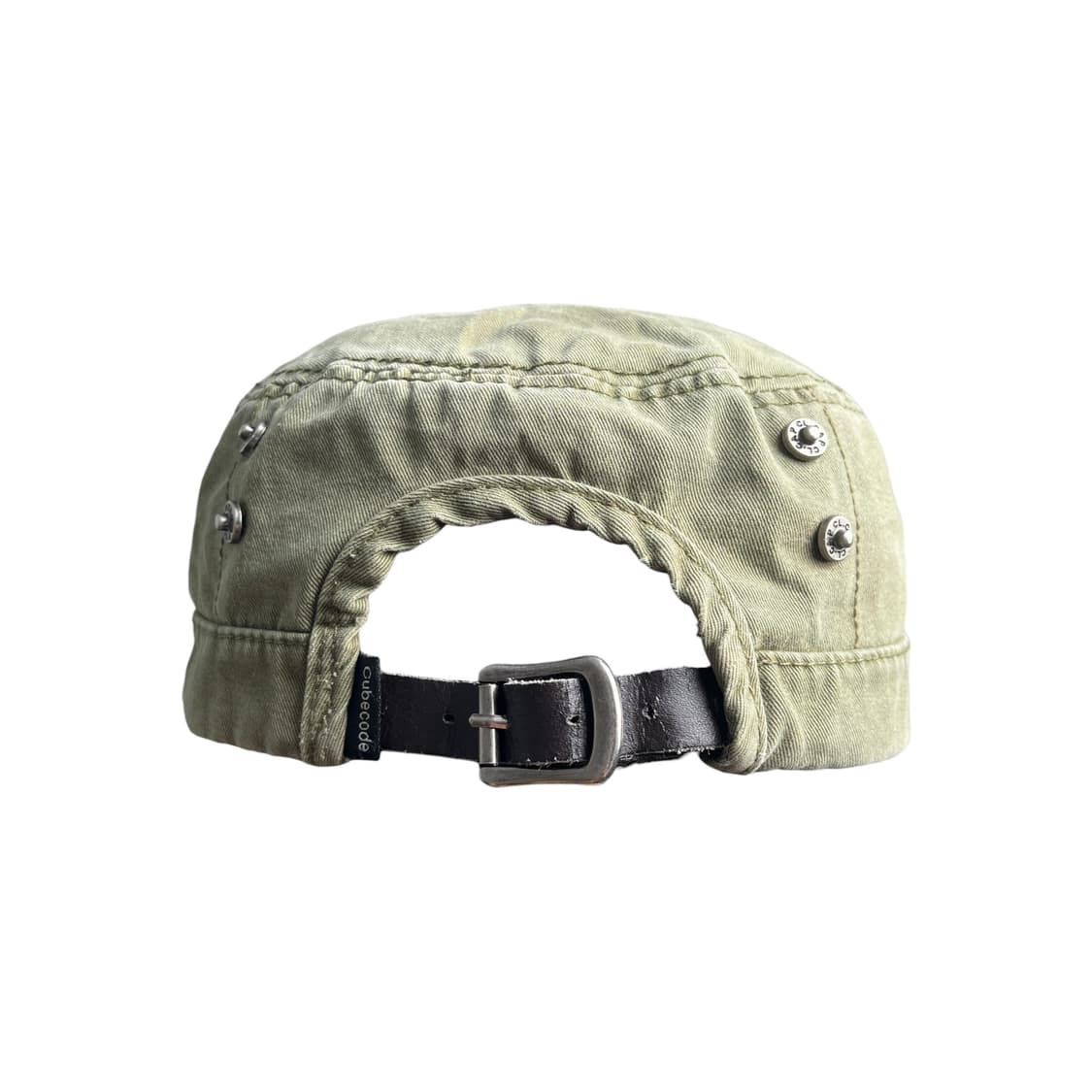Cubecode 패치 밀리터리 캡 올리브 상품이미지5