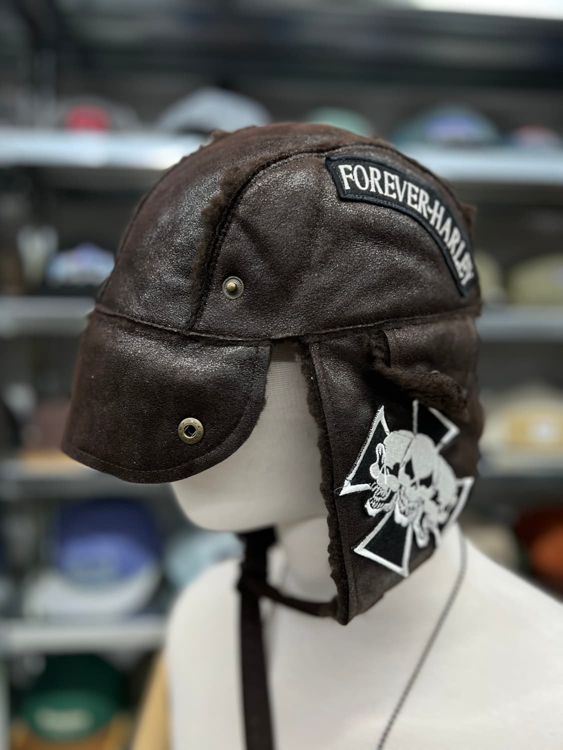 방한 무스탕 귀도리캡 상품이미지1