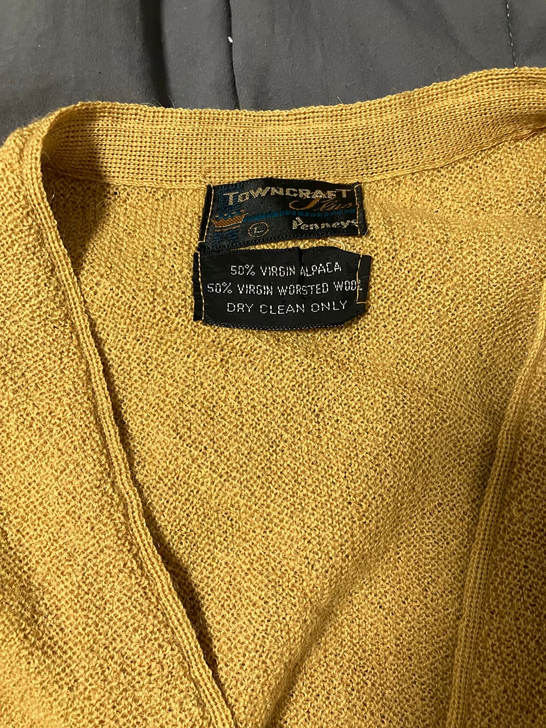 60~70s Towncraft Alpaca Wool Cardigan 상품이미지4