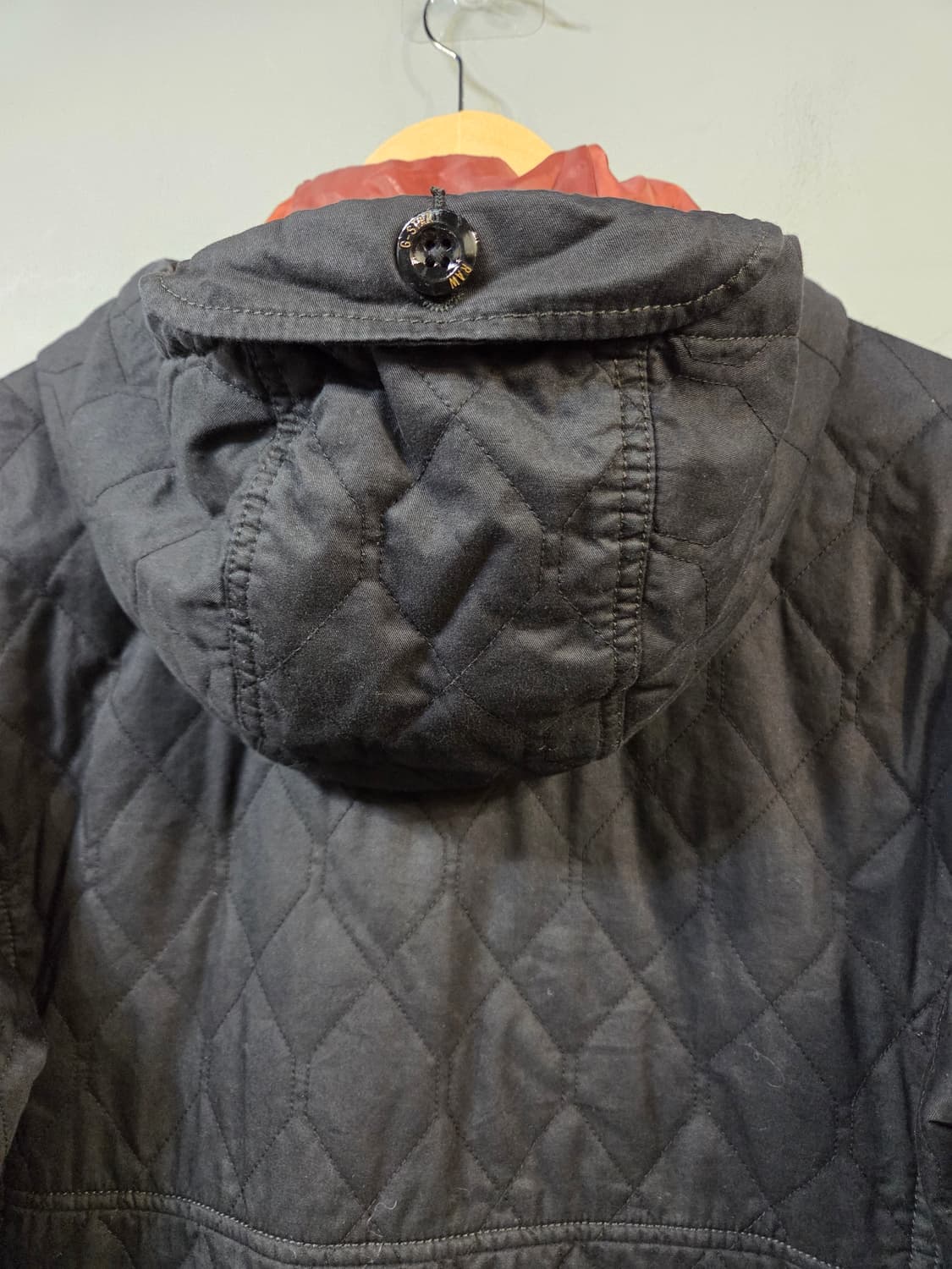 G-STAR프리미엄 트윌 원단의 경량 퀼팅 후드 자켓(S) 상품이미지9