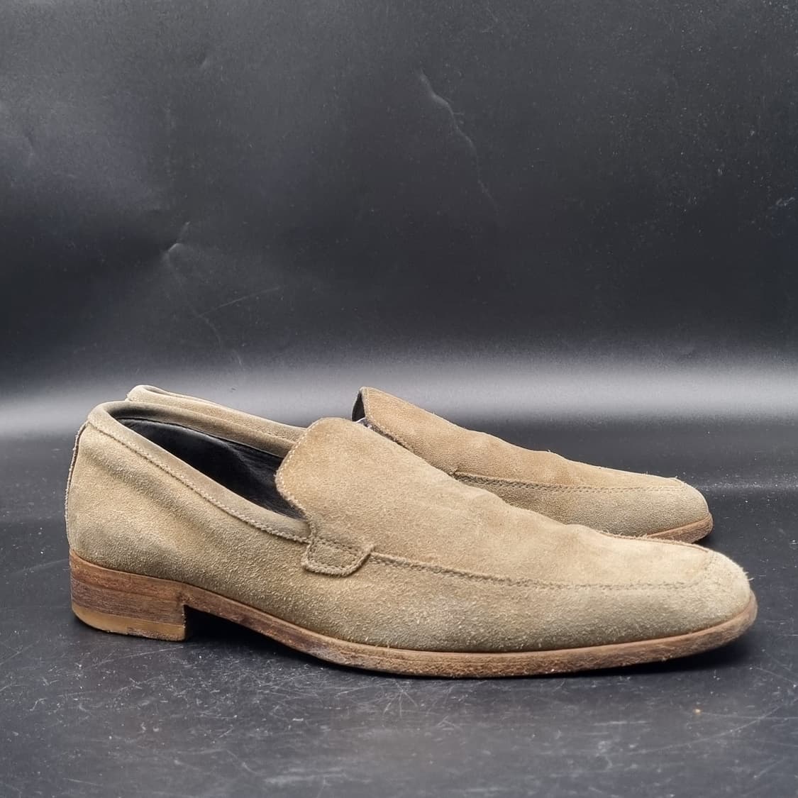 에르메네질도제냐 스웨이드 남성로퍼255 상품이미지1