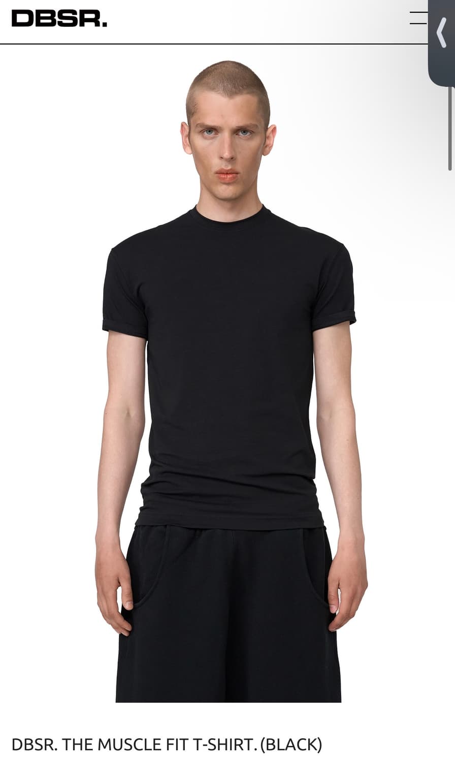 덤브스트럭 DBSR. THE MUSCLE FIT T-SHIRT 상품이미지1
