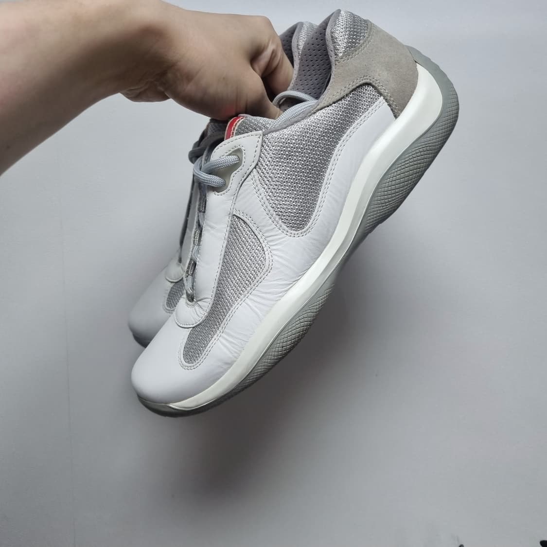 프라다 아메리칸컵 화이트 uk8 상품이미지9