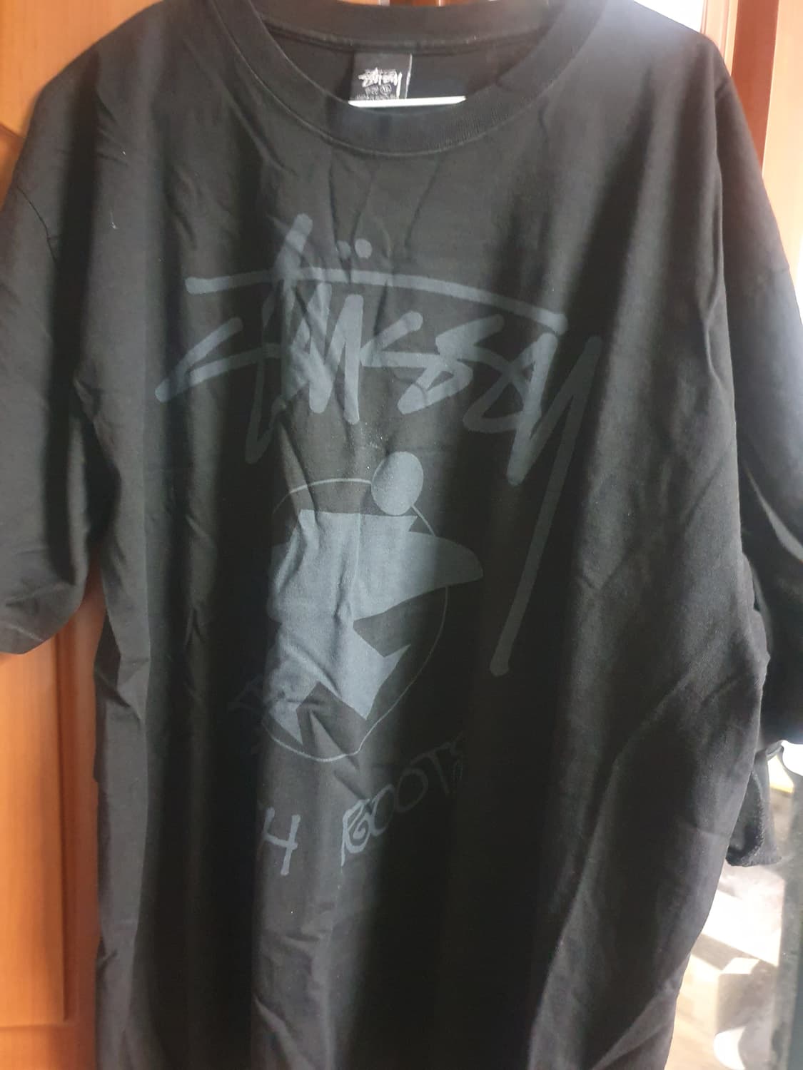 스투시 비치 루트 티셔츠 블랙 상품이미지2